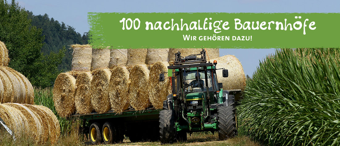 100 nachhaltige Bauernhöfe